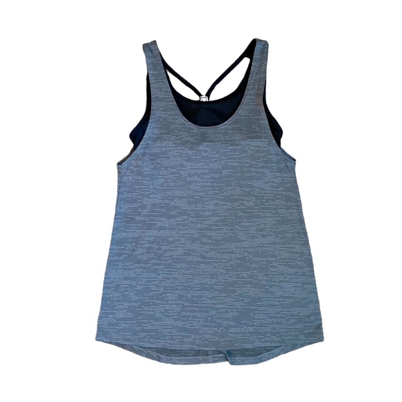 C9 by Champion Tops - C9 Champion workout tank athletic tank top with attached black sports bra - Sz S